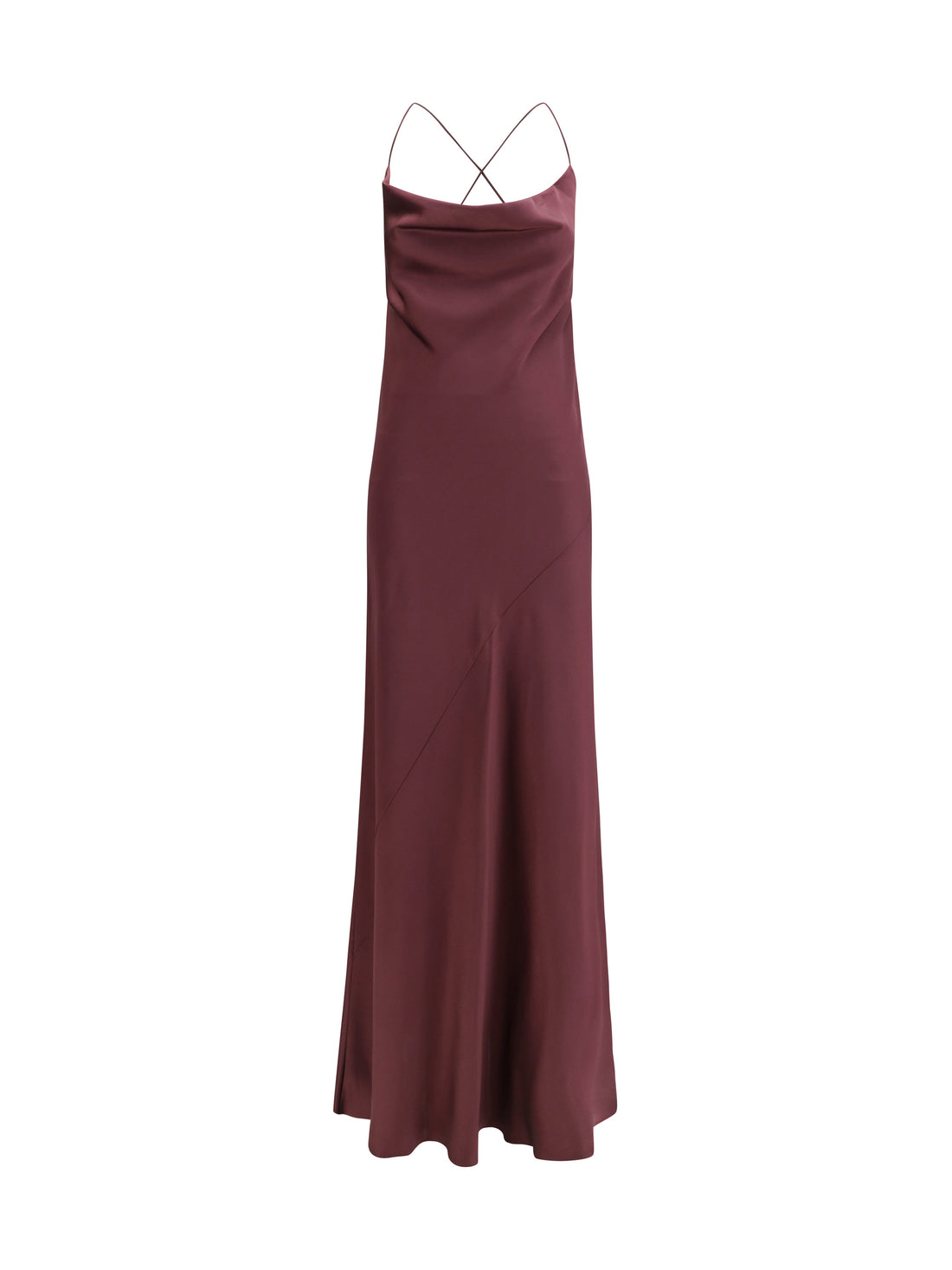 PINKO 40 farro satin dress