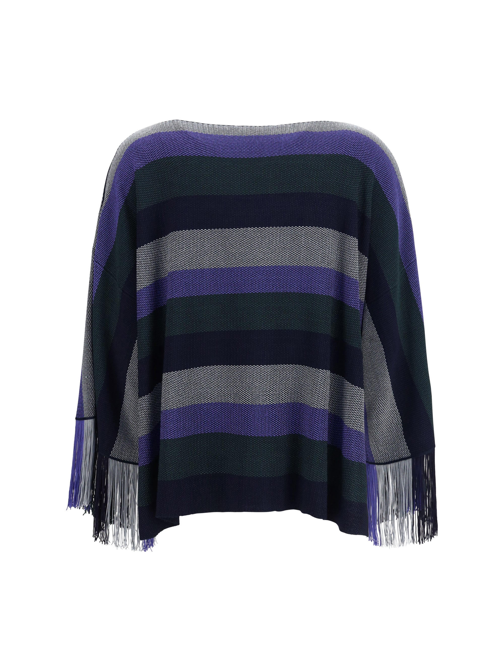 asv viscose fringe sweater