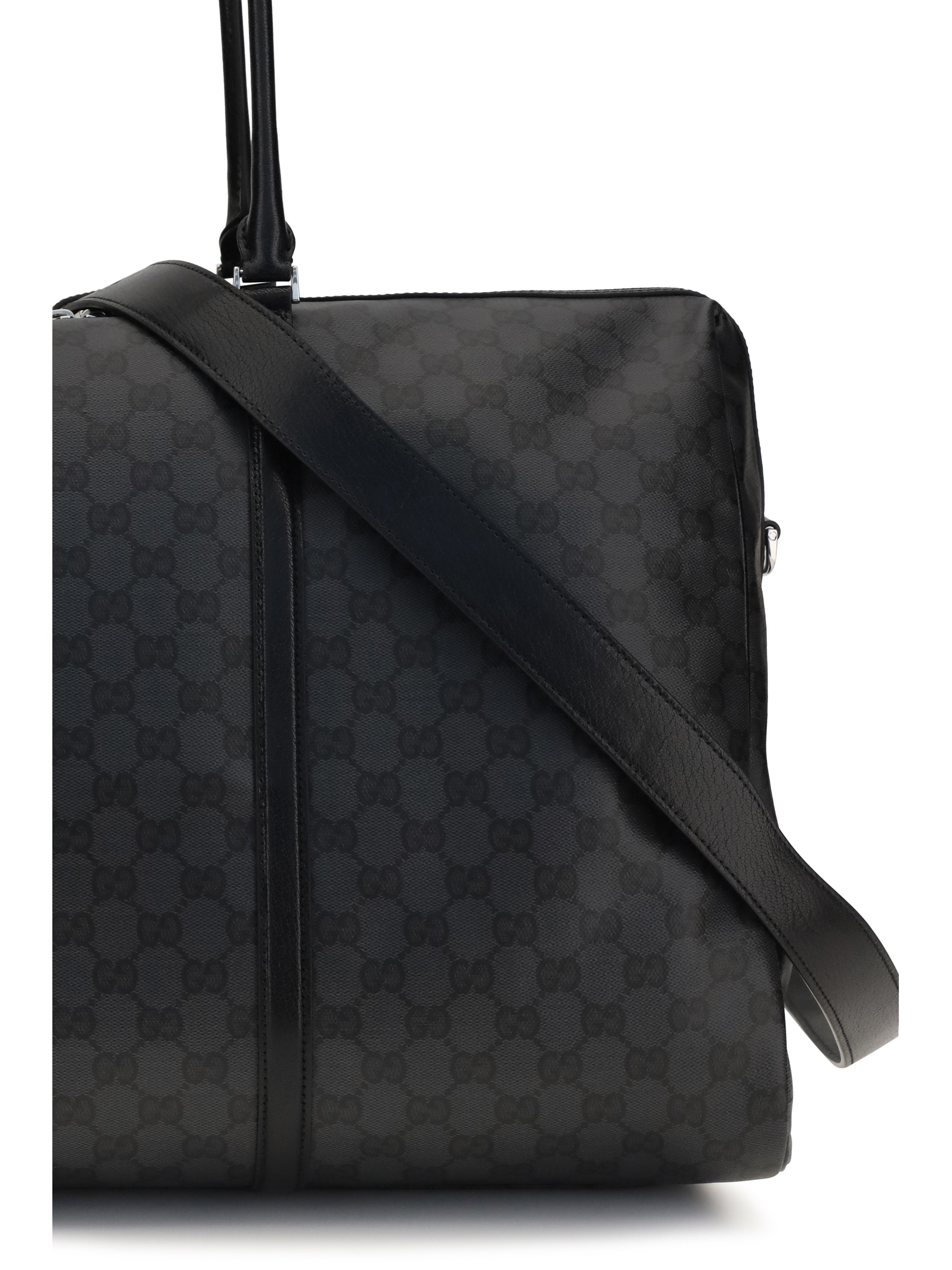 gg travel bag with web stripe