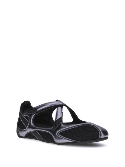 THE ATTICO 39 nomad ballerinas 