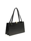 severine shoulder bag in leather