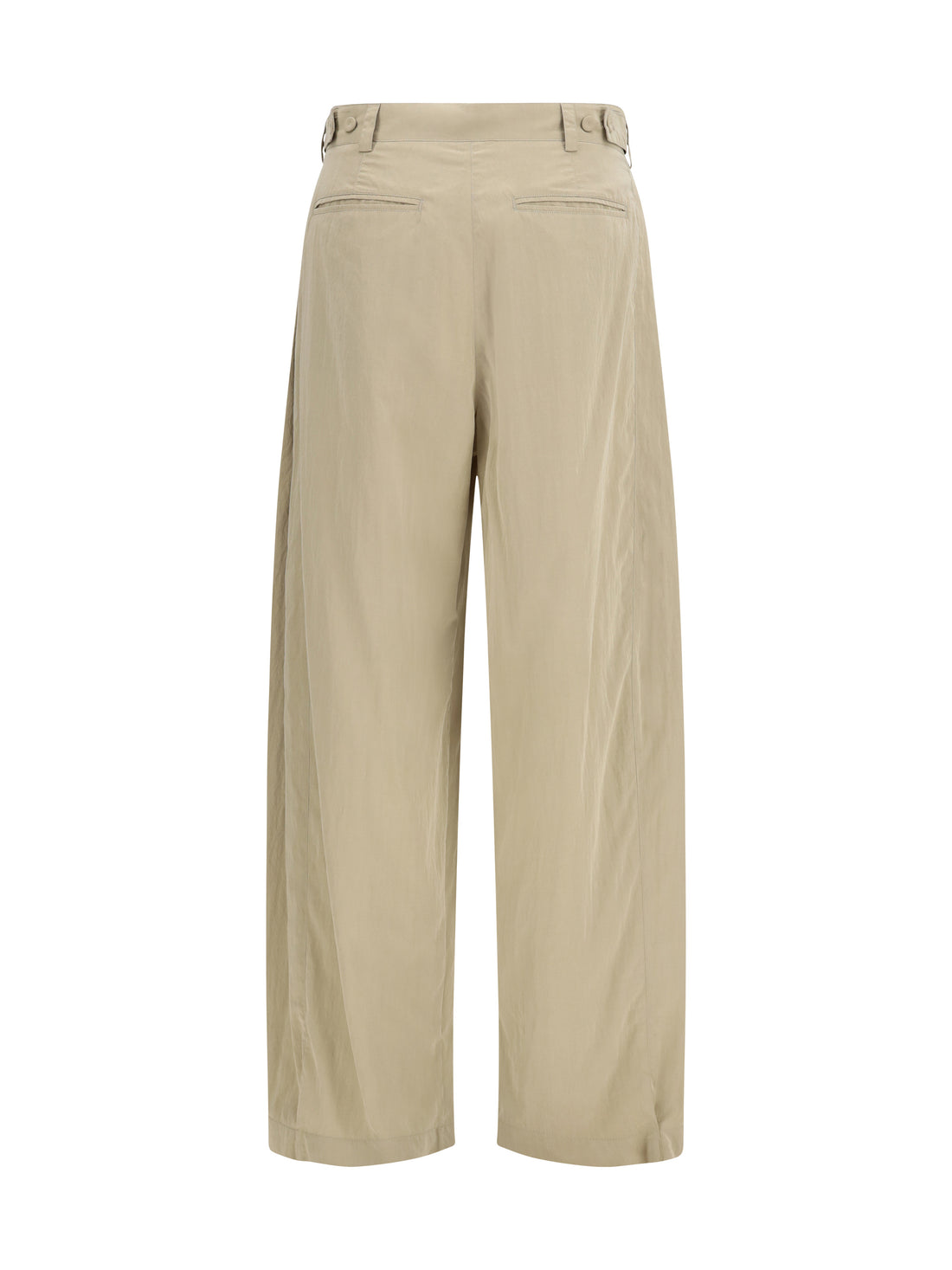THE ROW 4 iven silk and nylon pants
