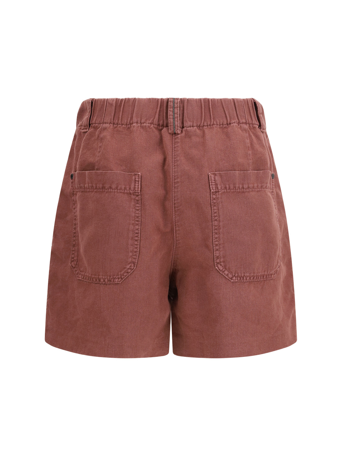 BRUNELLO CUCINELLI 38 linen shorts