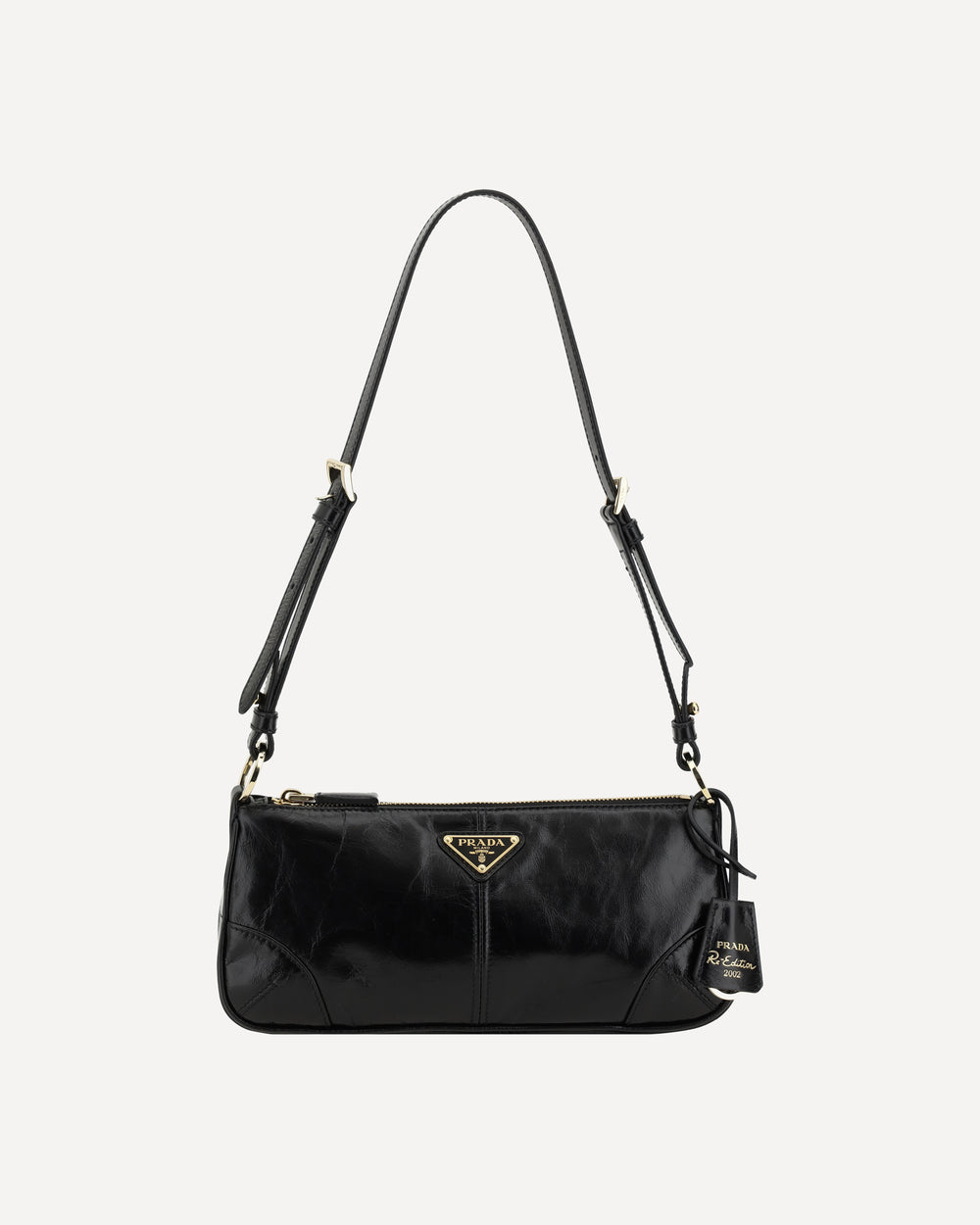 Prada Re-edition 2002 Shoulder Bag Black