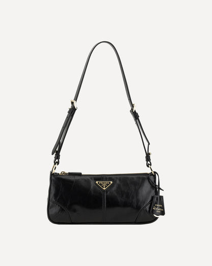 Prada Re-edition 2002 Shoulder Bag Black