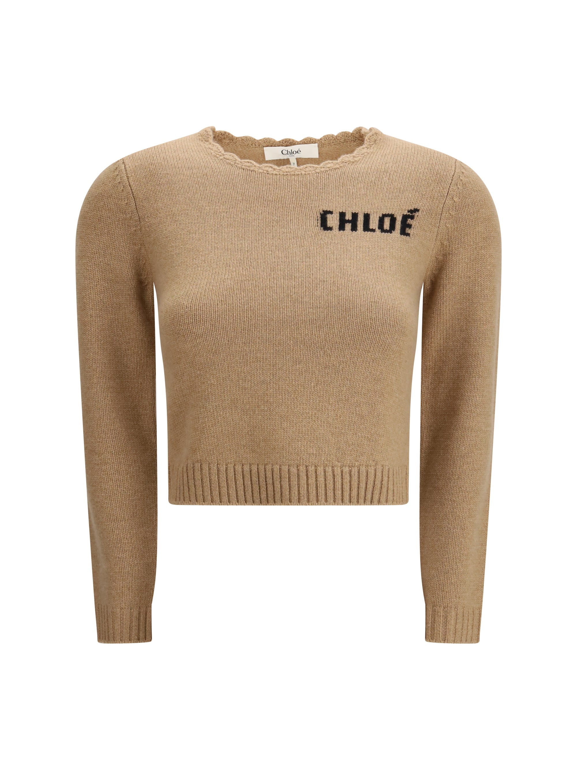 CHLOÉ M logo sweater 