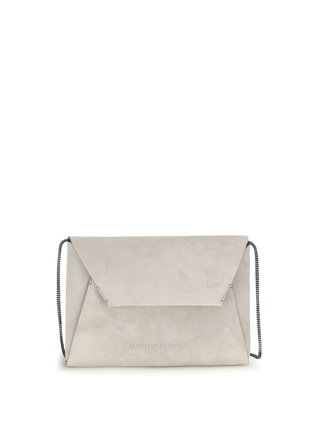 BRUNELLO CUCINELLI OS bc duo suede clutch bag