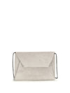 bc duo suede clutch bag