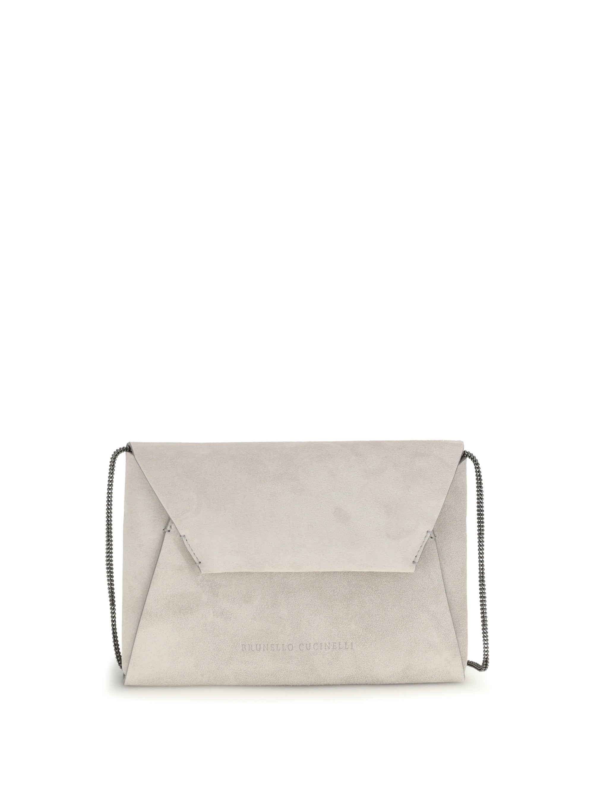 bc duo suede clutch bag