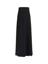 VALENTINO 46 long cady couture skirt