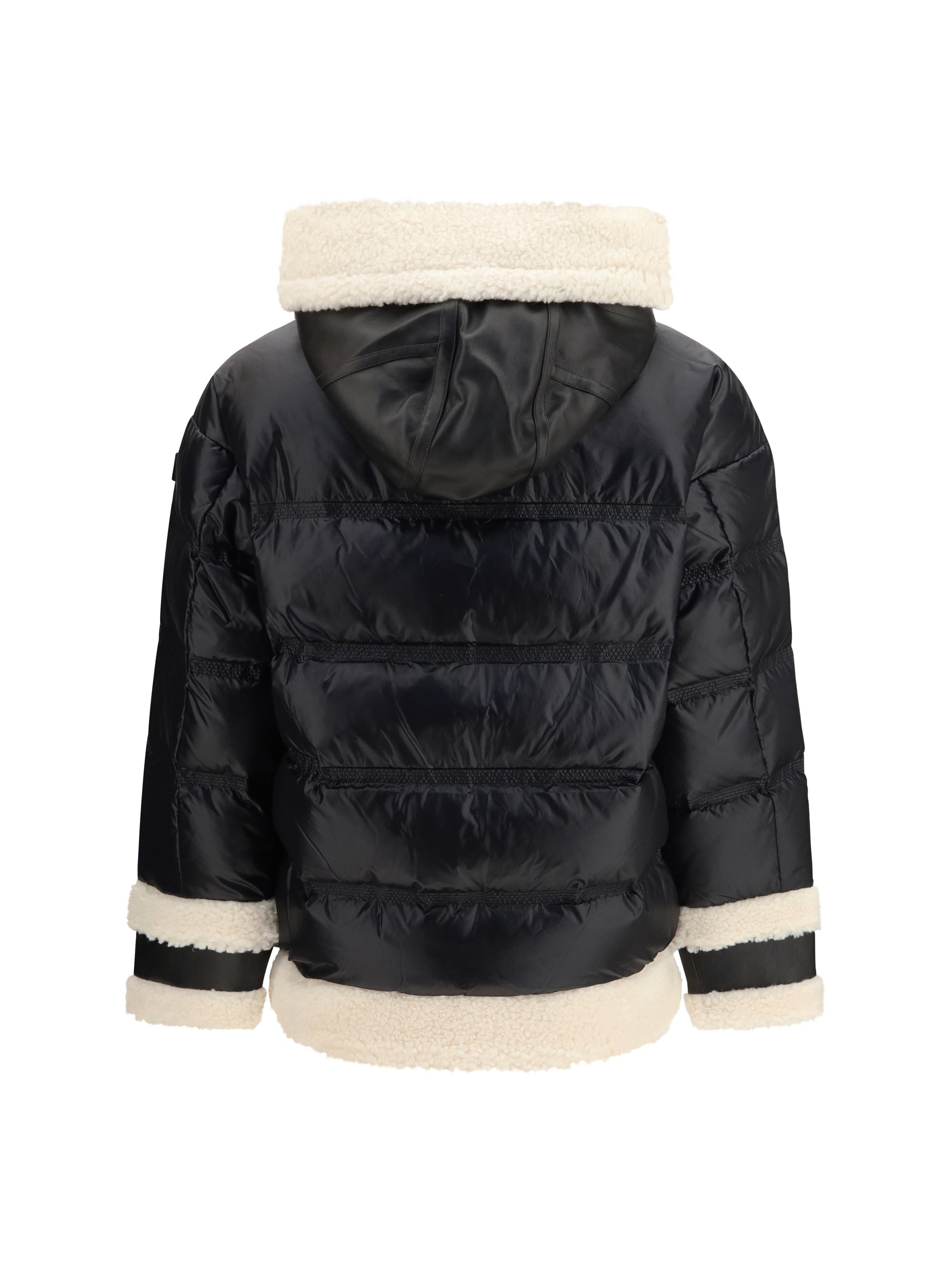 kunto bg faux fur puffer jacket