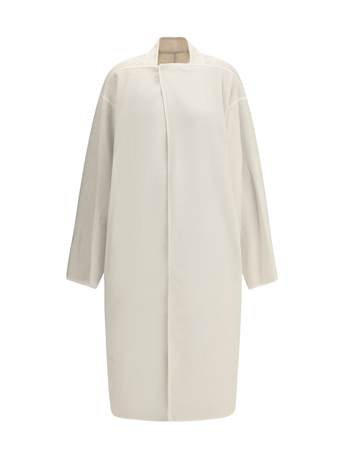 RICK OWENS 44 camel hair island coat