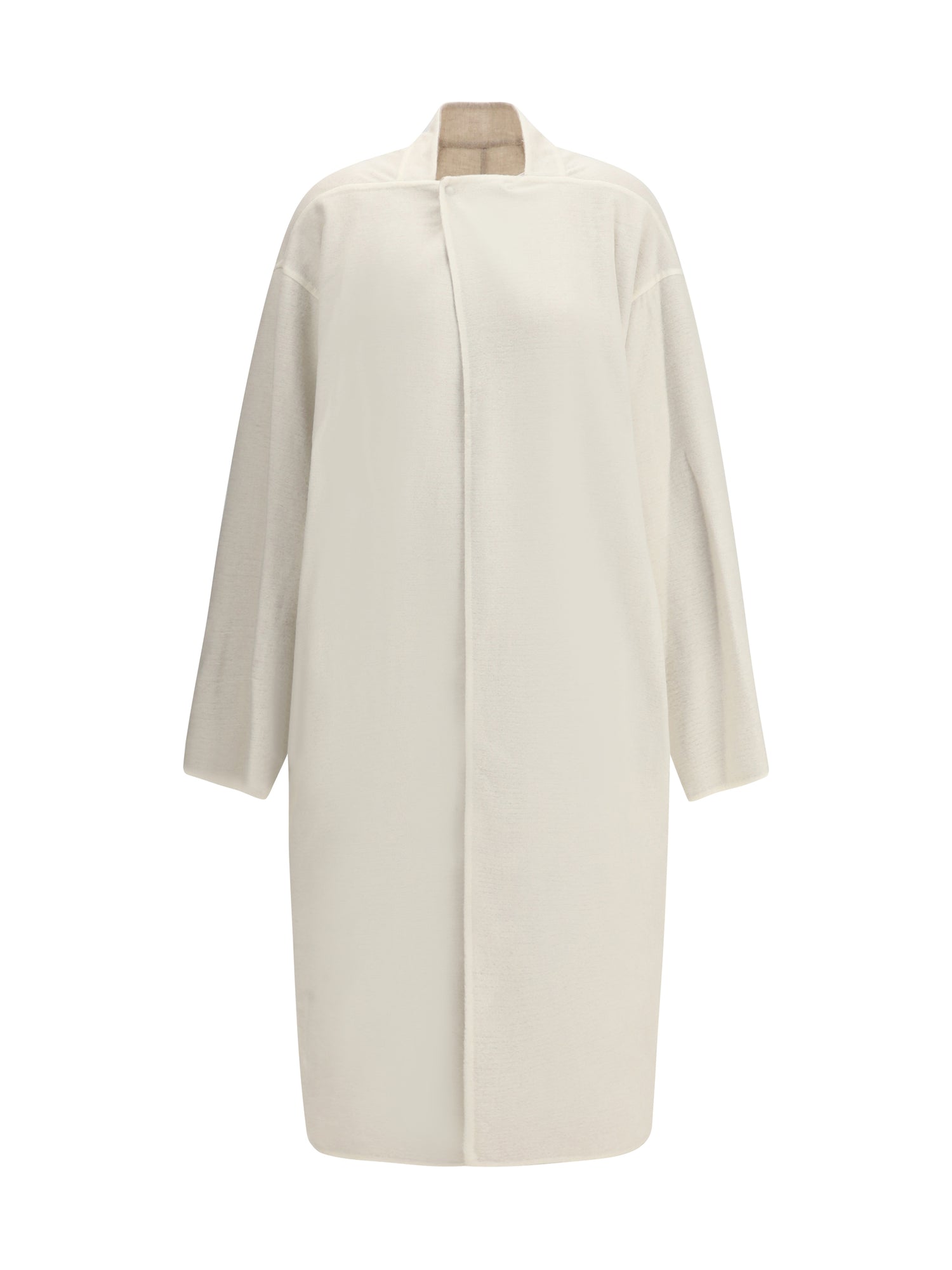 RICK OWENS 44 camel hair island coat