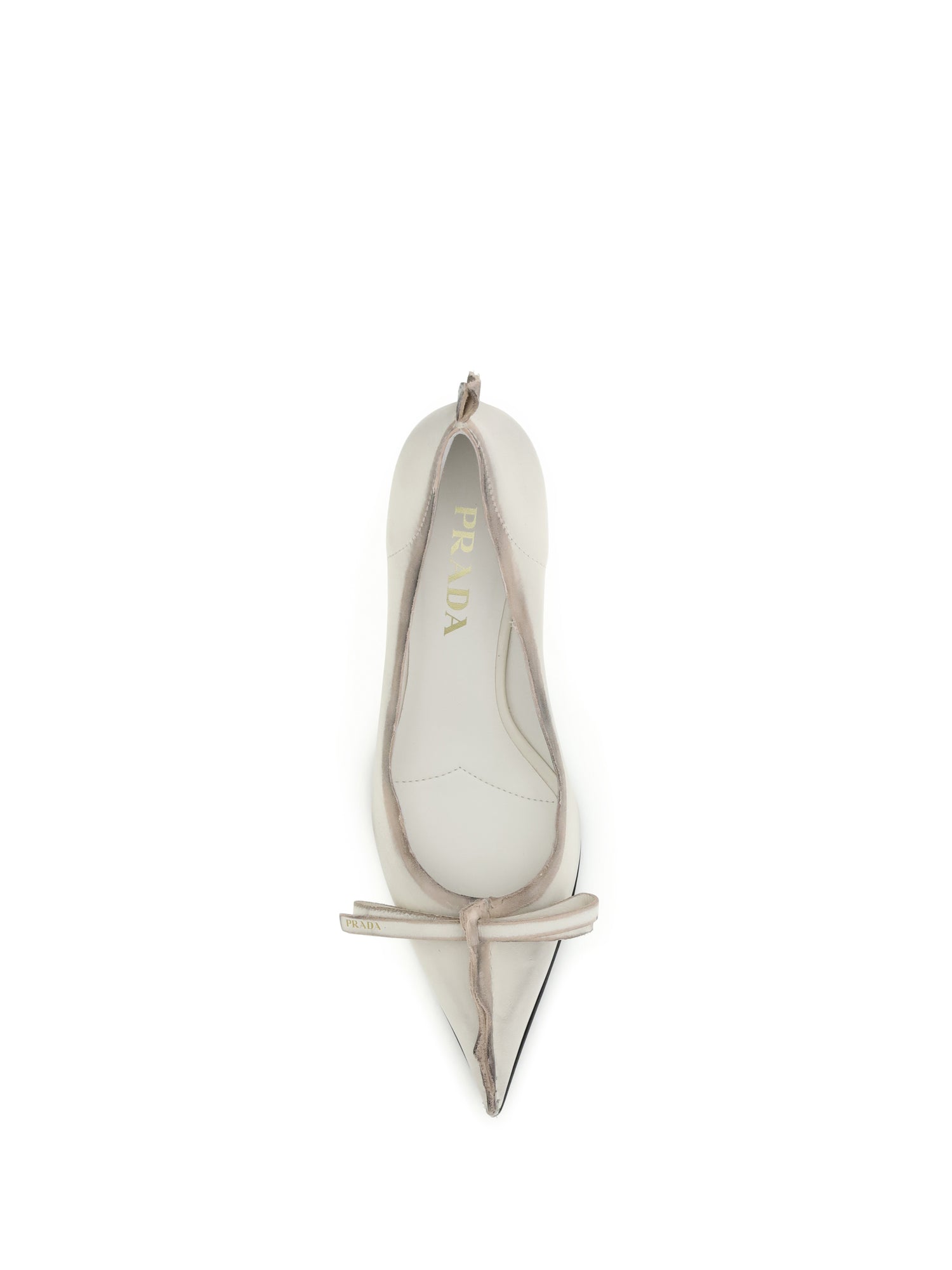 antique leather pumps