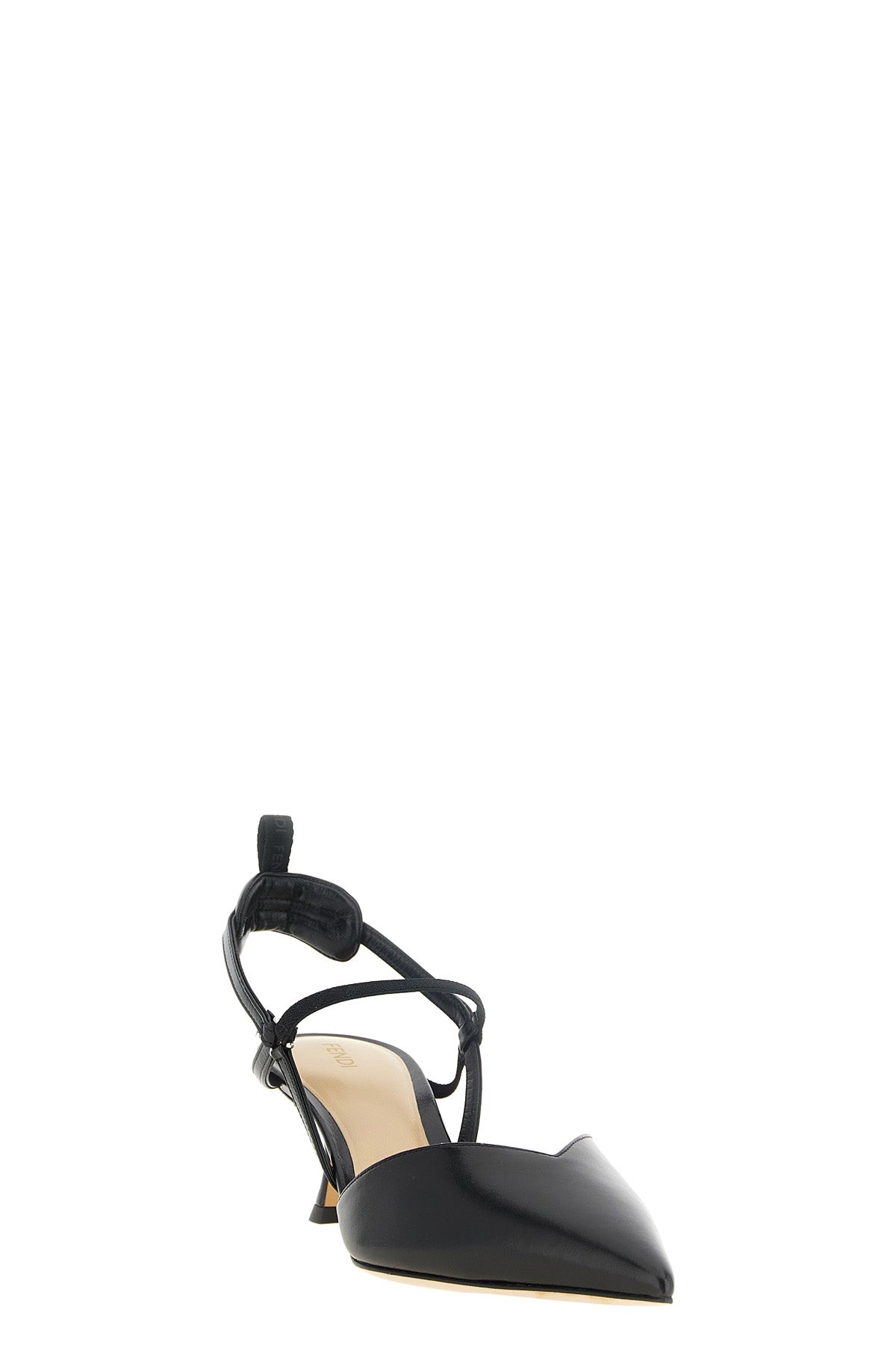 fendi colibrì slingback pumps define a new footwear geometry through a tapered