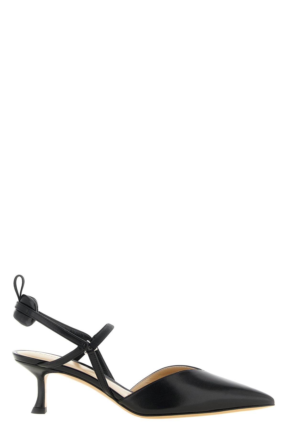 fendi colibrì slingback pumps define a new footwear geometry through a tapered