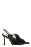 the fendi noir slingback pumps define a new sartorial perspective through a po