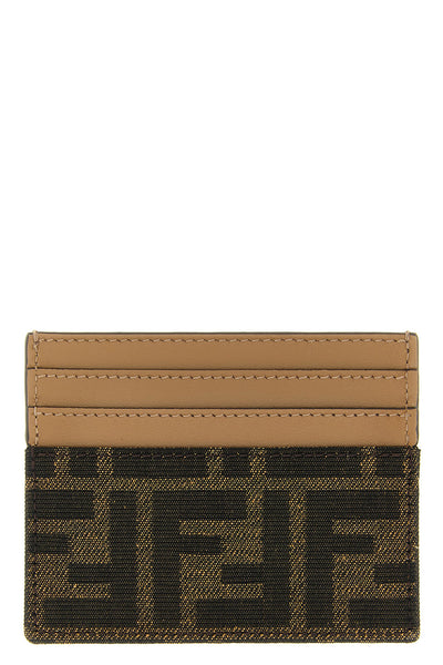 baguette jacquard fabric card holder