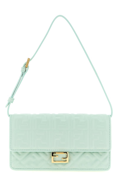 the fendi wallet on chain baguette shoulder bag stands out for its compact and s