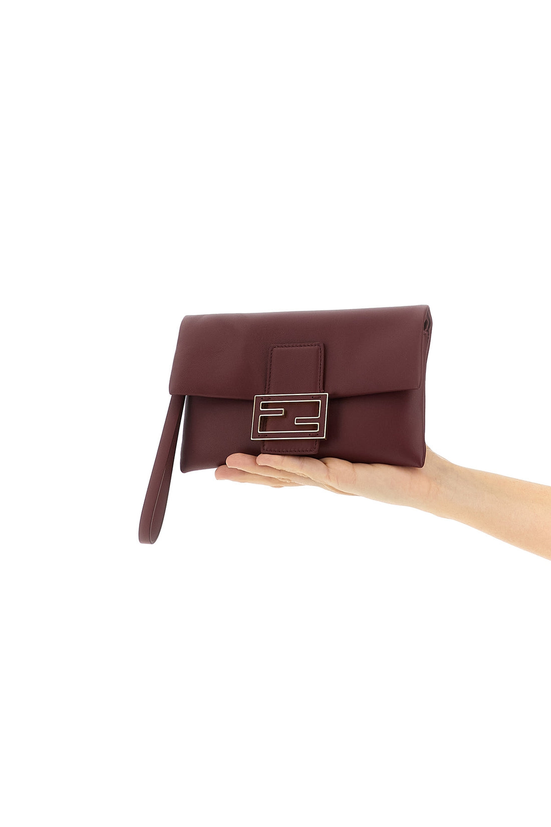 FENDI OS mamma baguette nappa pouch