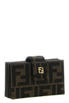 the fendi cardholder defines the daily organization through a compact and struct