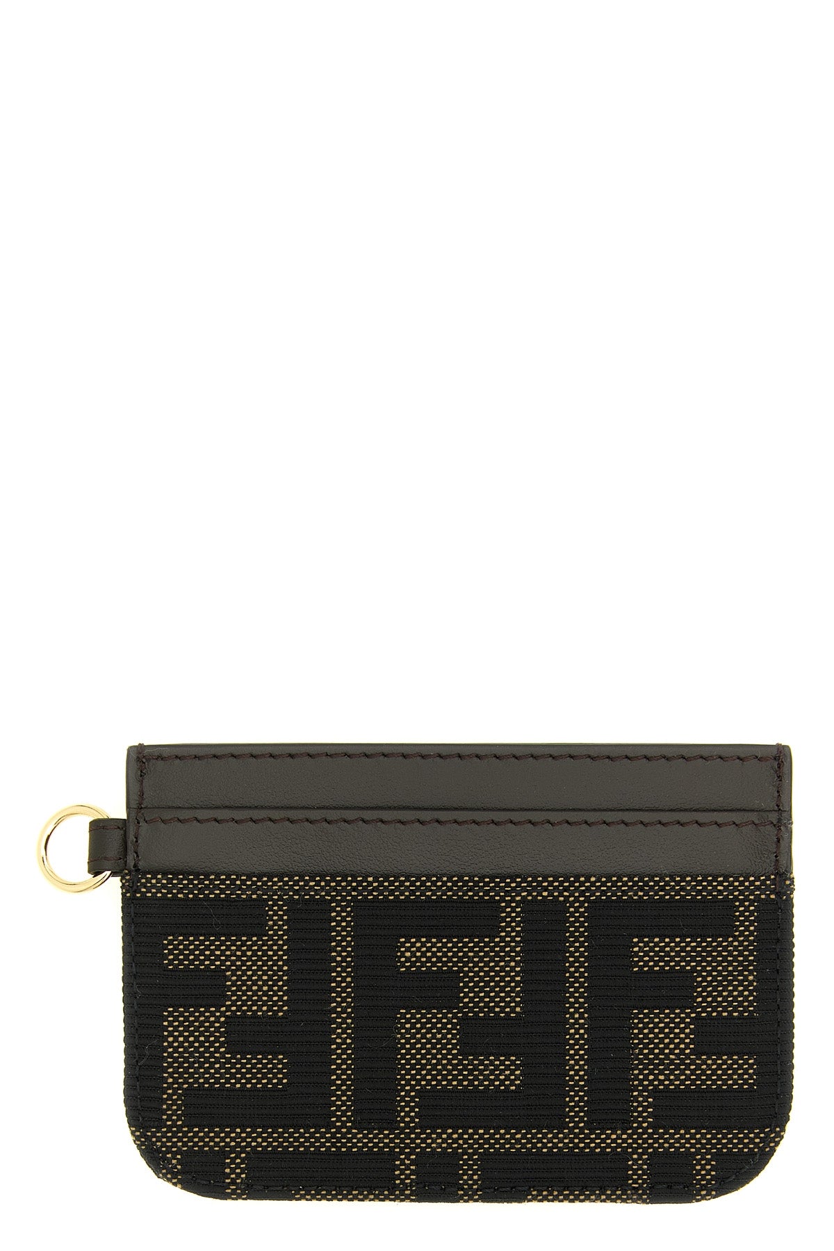 the fendi cardholder defines the excellence of compact accessories through a geo