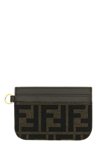 the fendi cardholder defines the excellence of compact accessories through a geo