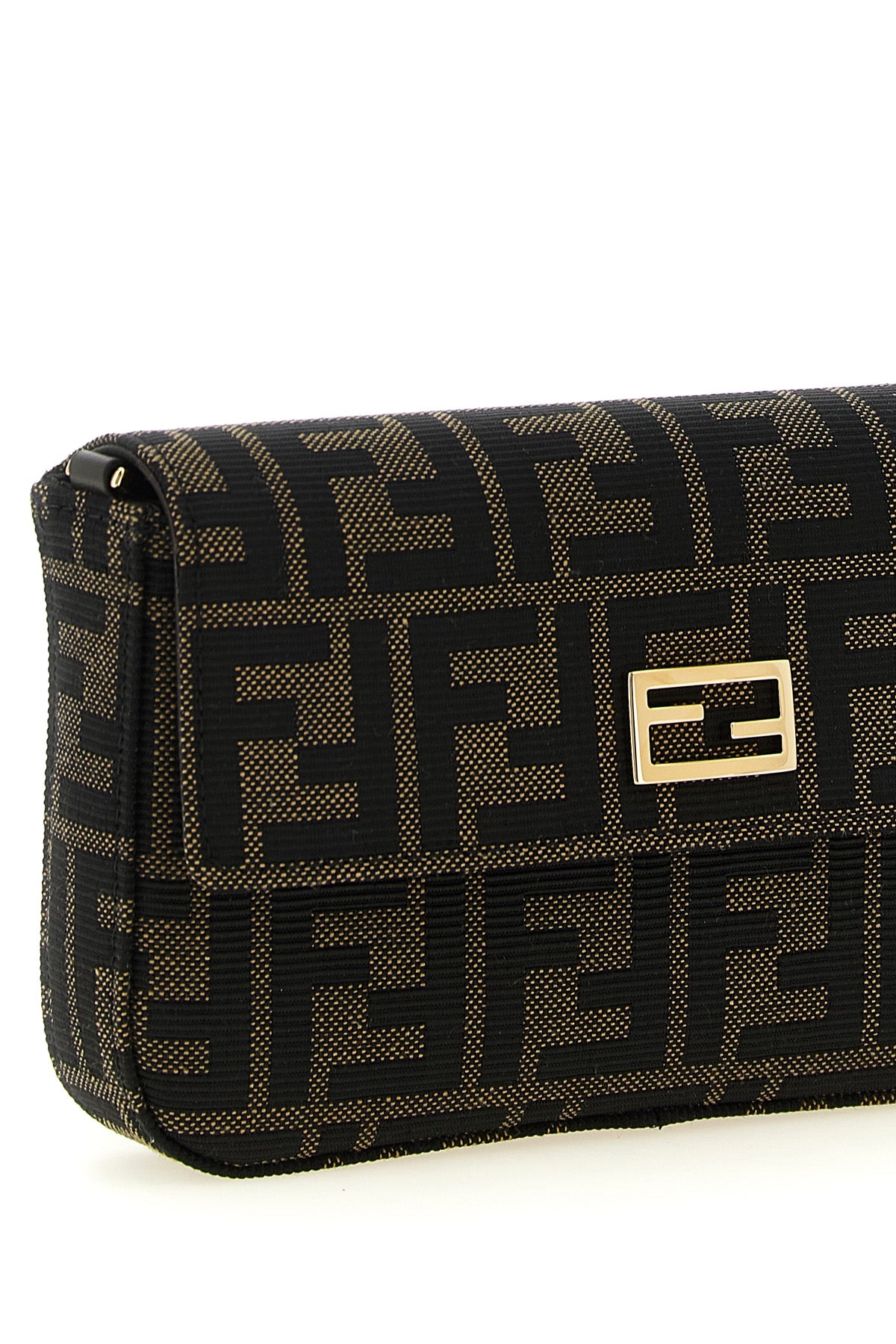 the fendi tube wallet on chain stands out for its compact and structured silho