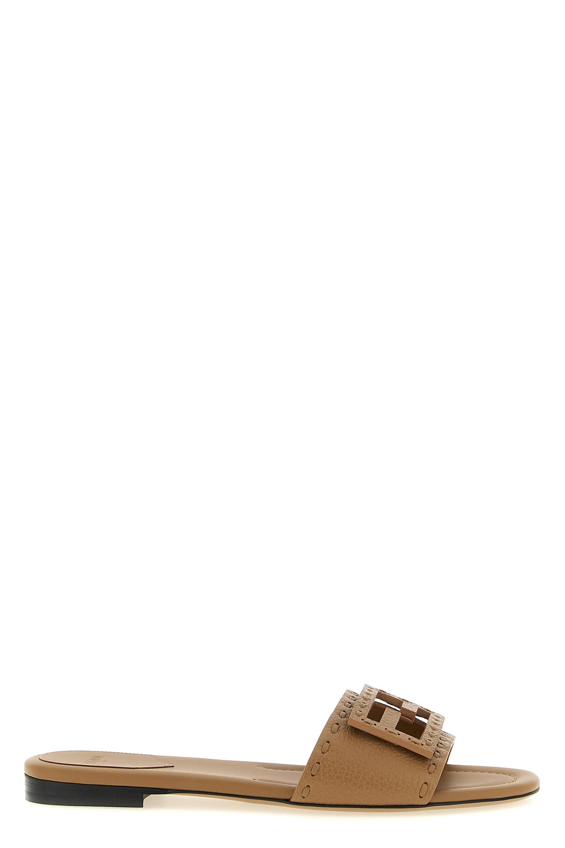 FENDI 36 the fendi baguette slide sandals define craftsmanship excellence through an es