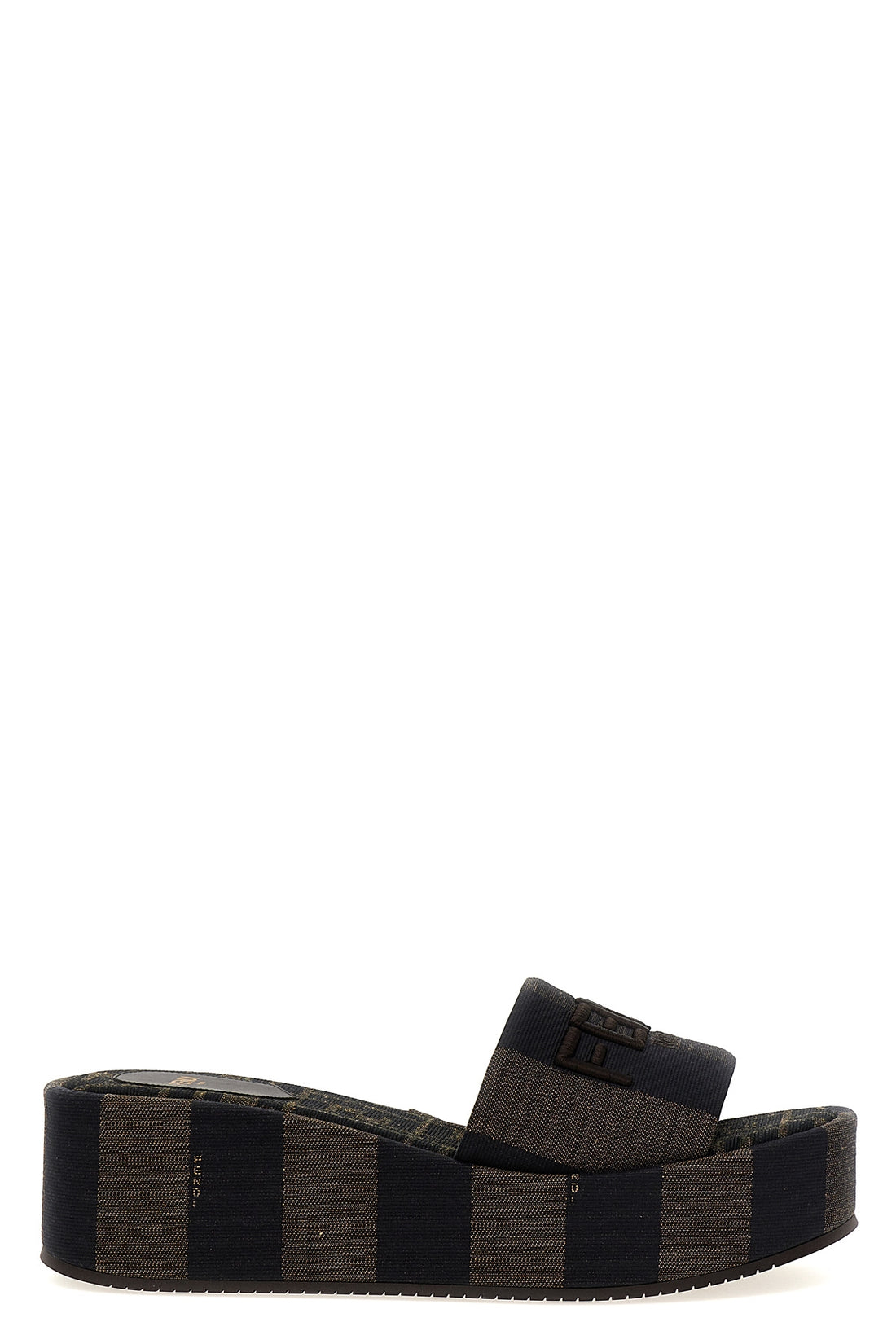 FENDI 36 fendi sunshine fabric sandals