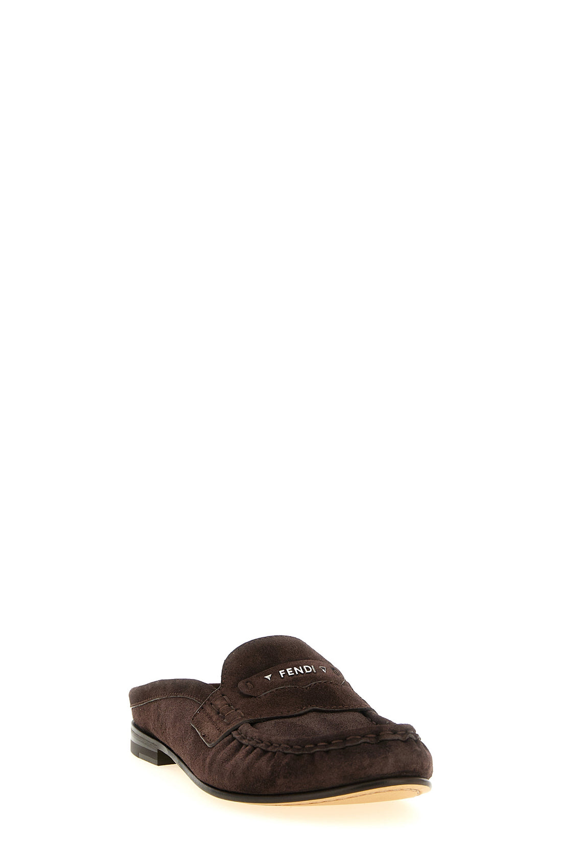 FENDI 37.5 the fendi scrunch sabot redefines everyday elegance through a destructured sil