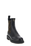 fendi filo leather ankle boots