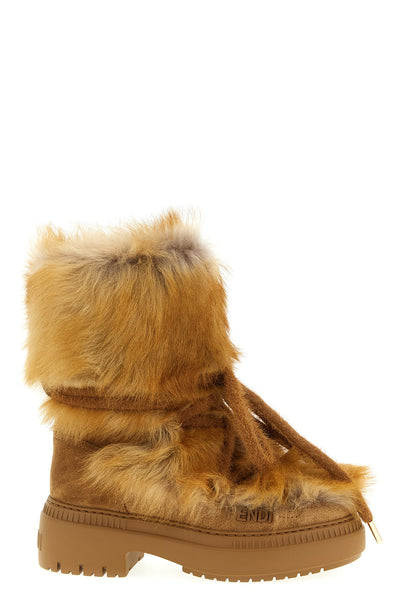apres chic sheepskin and fur boots