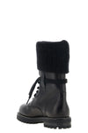 the fendi commando ankle boots feature a utility construction in fine black hamm
