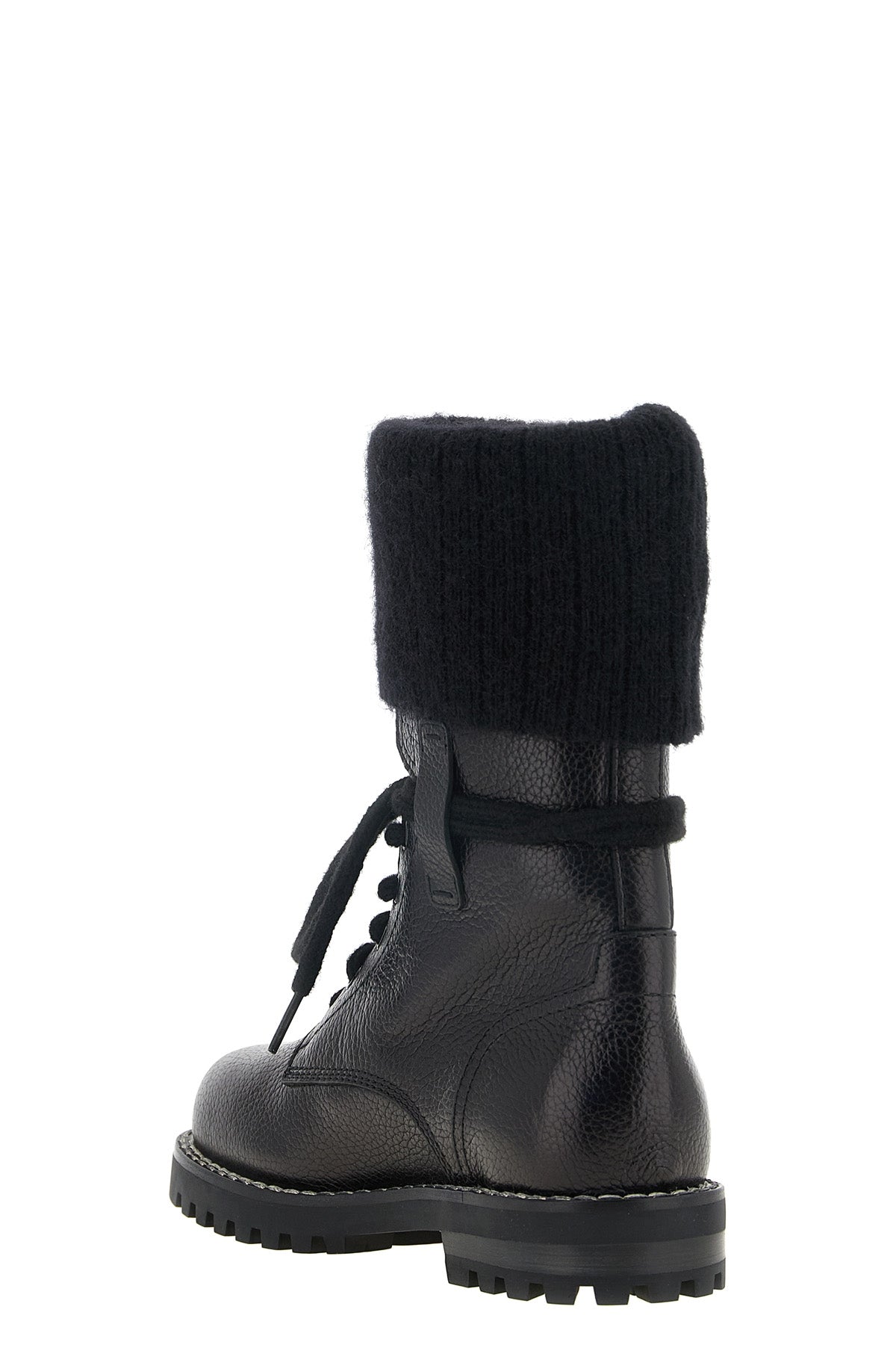 the fendi commando ankle boots feature a utility construction in fine black hamm