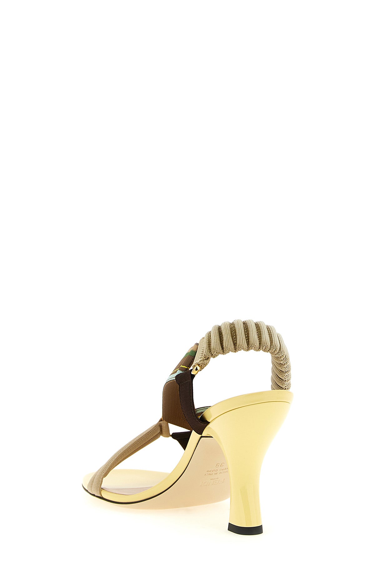 the fendi colibrì sandal redefines the codes of contemporary footwear through an