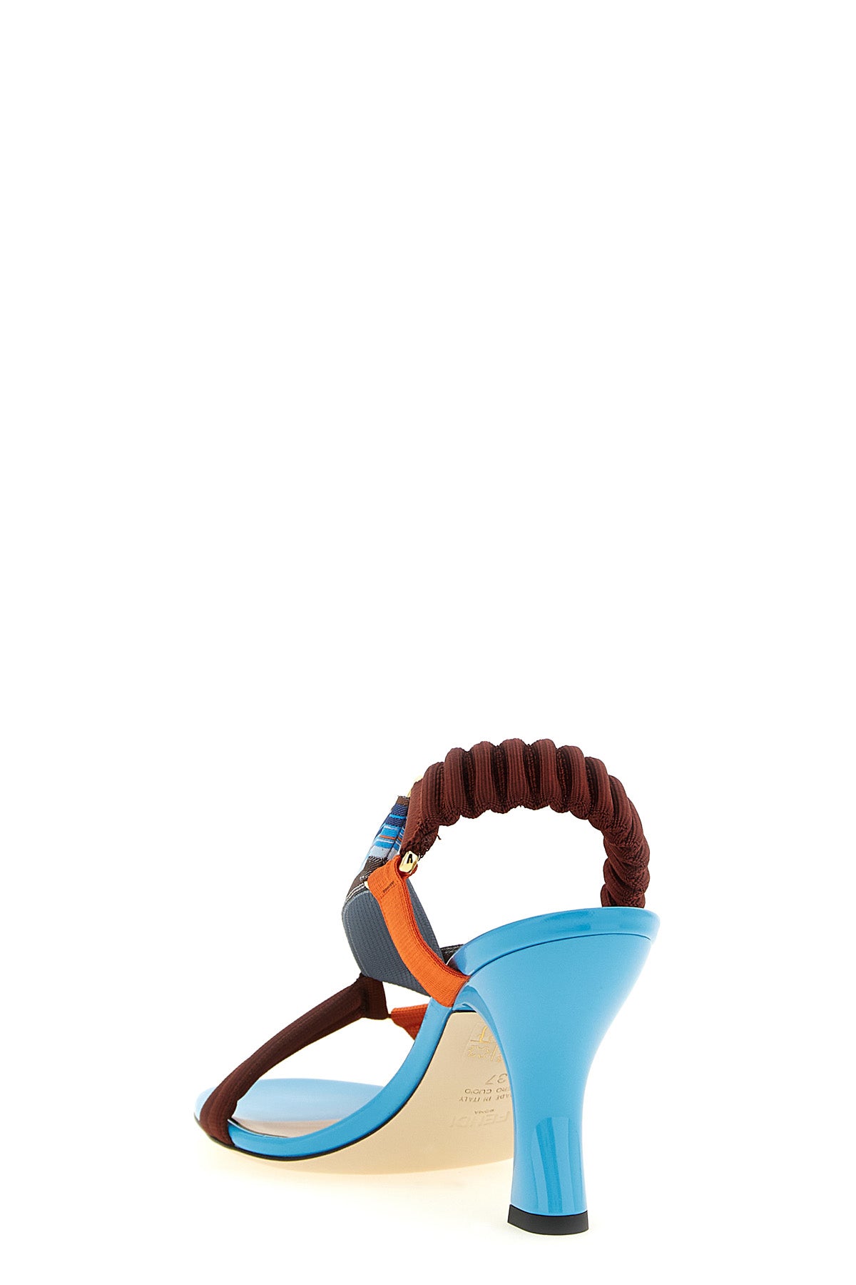 the fendi colibrì sandal redefines the codes of footwear through an architectura