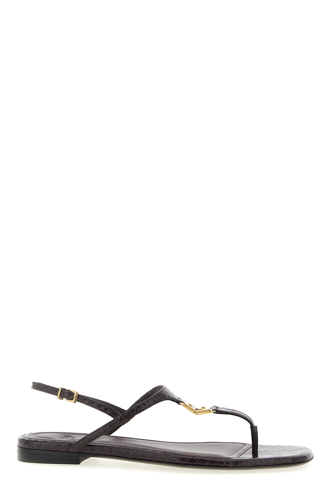 FENDI 37 fendi ffold ayers thong sandals