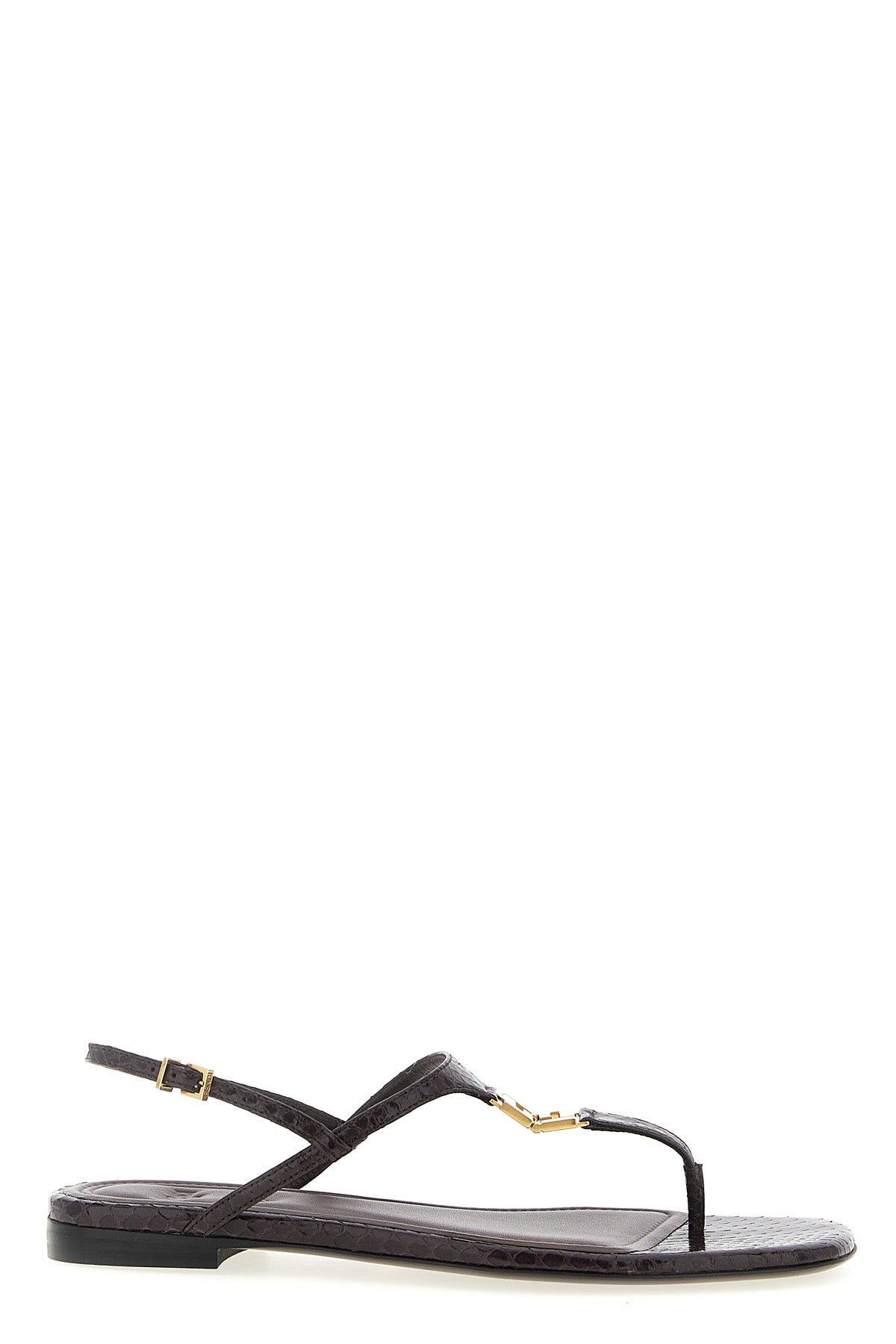 fendi ffold ayers thong sandals