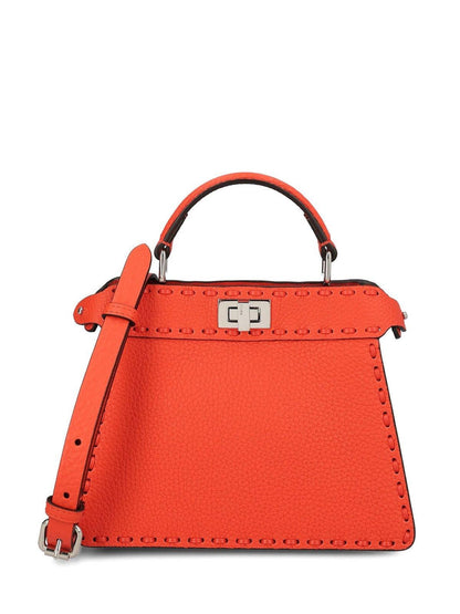 FENDI Peekaboo Iseeu Petite Leather Tote Bag