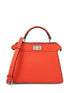 FENDI Peekaboo Iseeu Petite Leather Tote Bag