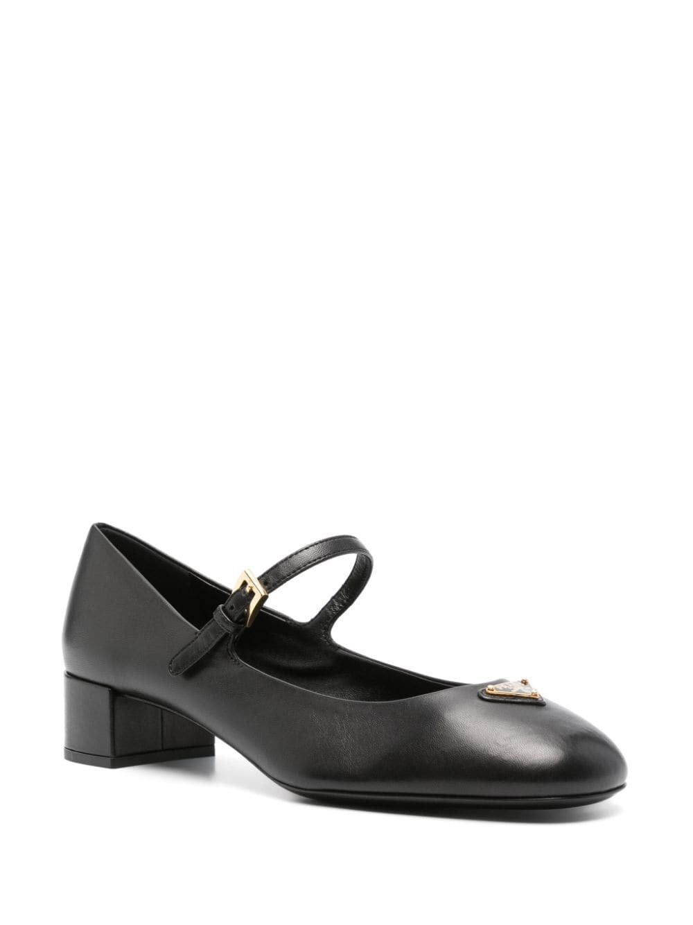 nappa leather mary jane pumps