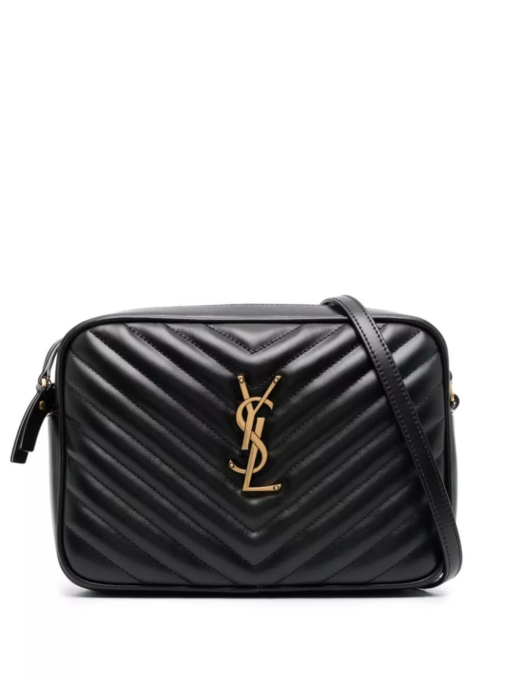 Saint Laurent Quilted Leather Lou Camera Bag