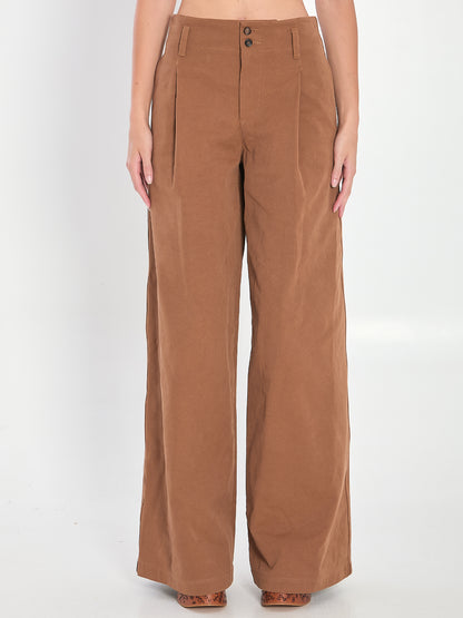 CHLOE 38 wide-leg trousers