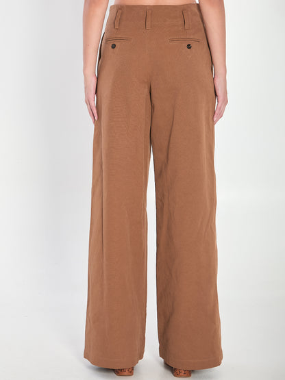 CHLOE 38 wide-leg trousers
