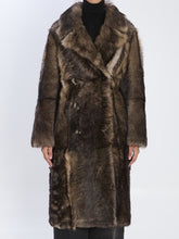 YVES SALOMON 36 lamb fur coat