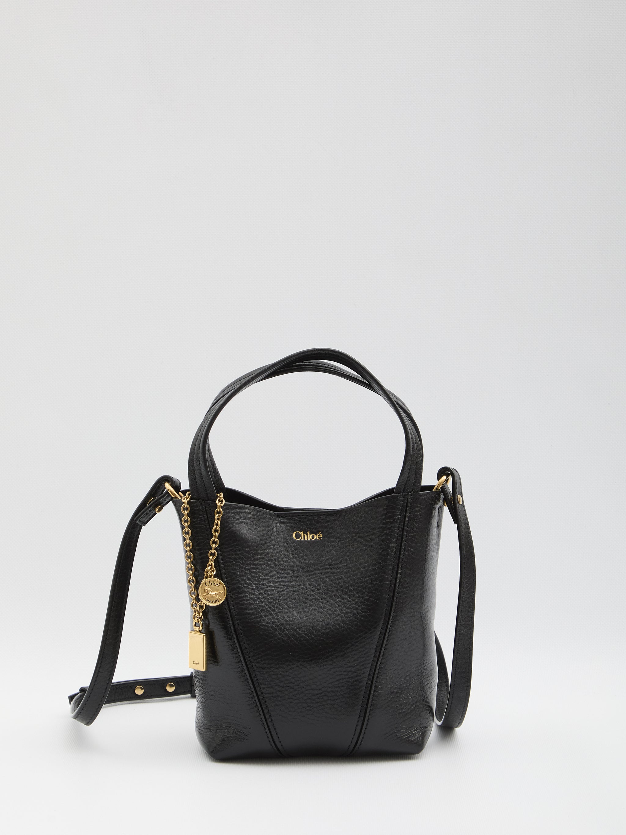 small chloé spin tote bag