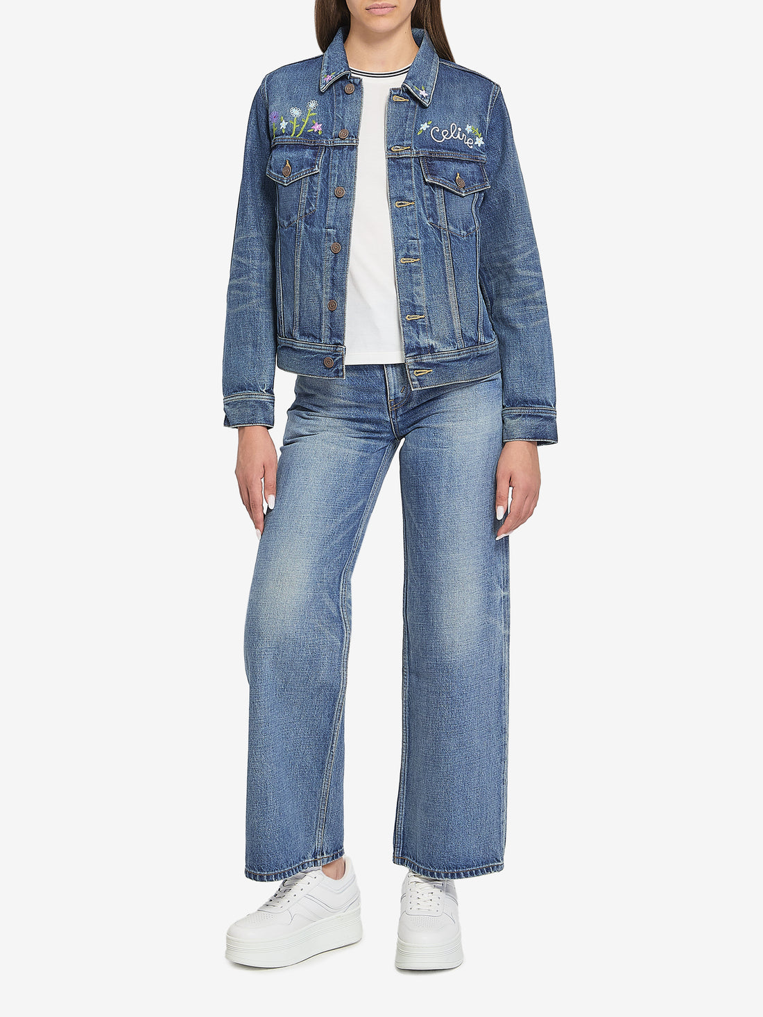 CELINE S denim trucker jacket