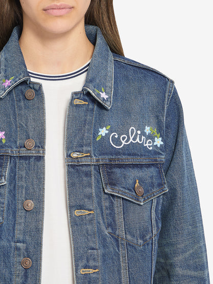 CELINE S denim trucker jacket
