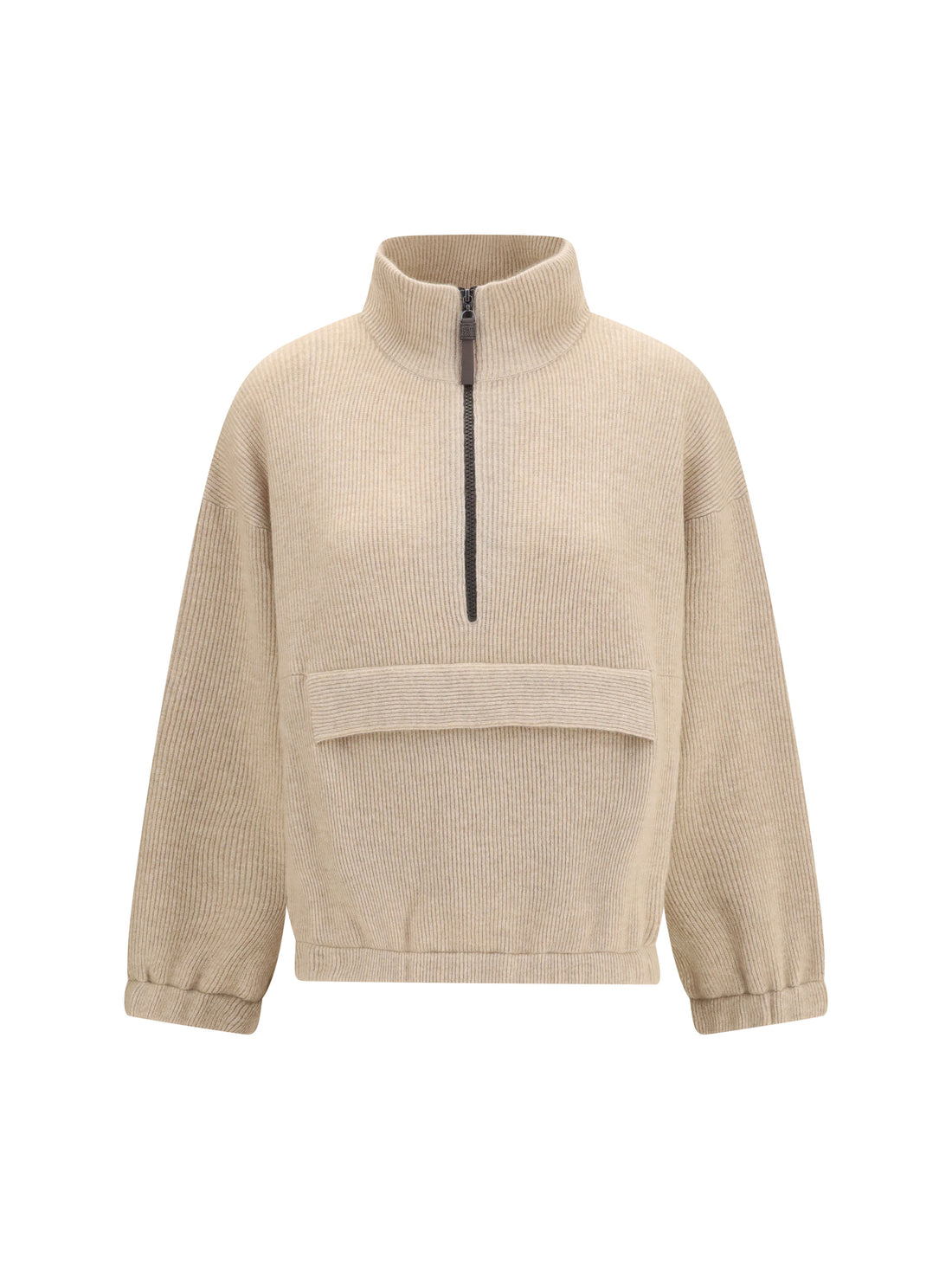 BRUNELLO CUCINELLI S cashmere half-zip sweater